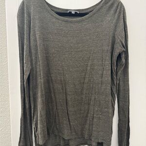 Vince Olive Long Sleeve Women's Top